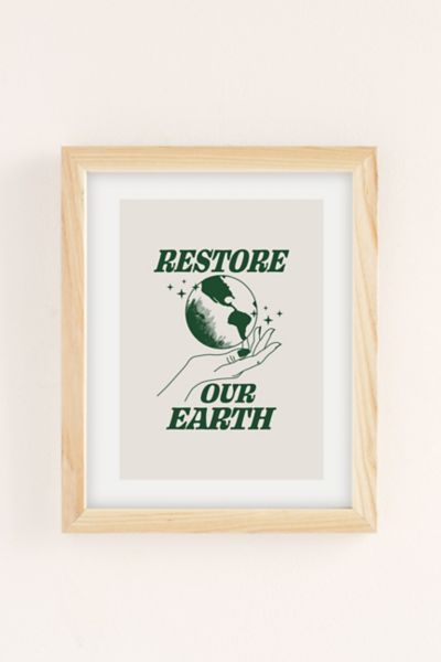 Emanuela Carratoni Restore Our Earth Art Print