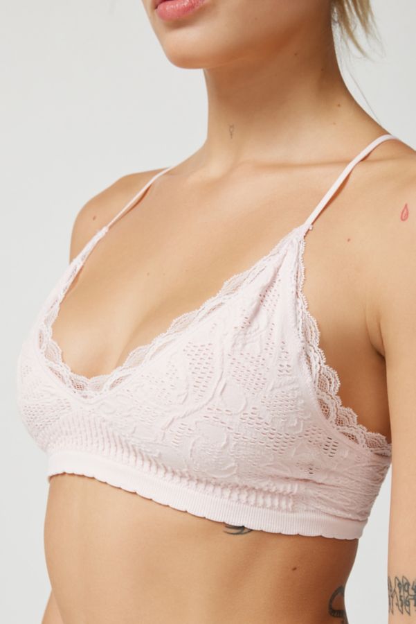 Slide View: 2: Out From Under Seamless Stretch Lace Scooped Bralette