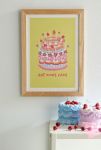 Thumbnail View 1: Megan Steiger Eat More Cake Art Print