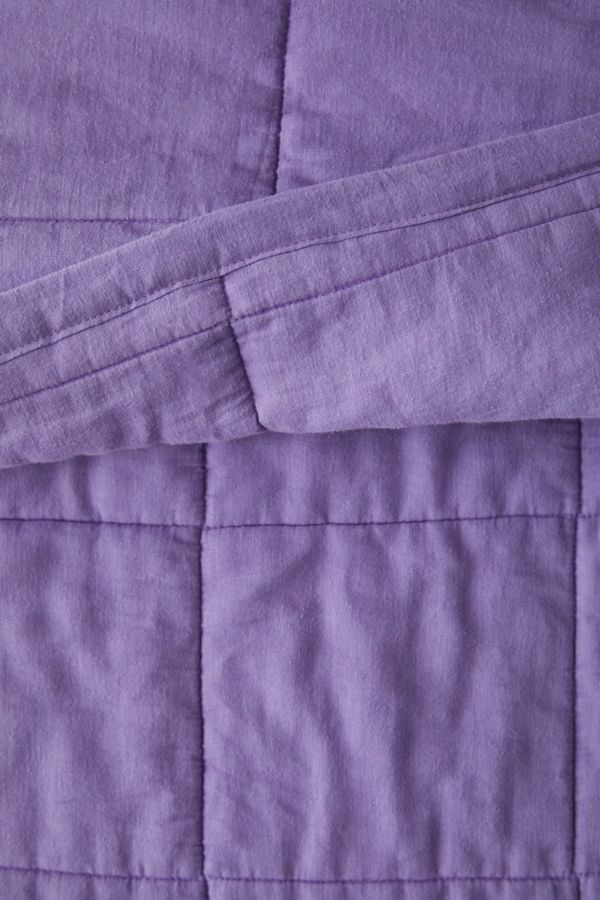 Slide View: 3: Relaxed Linen Quilt