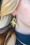 Thumbnail View 2: Sigfus Designs Mirrored Scorpion Earrings