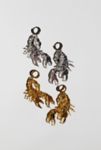 Thumbnail View 3: Sigfus Designs Mirrored Scorpion Earrings