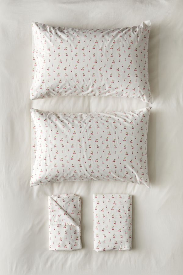 Slide View: 2: Cherries Sheet Set