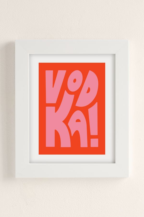 Slide View: 2: Megan Steiger Vodka Liquor Art Print