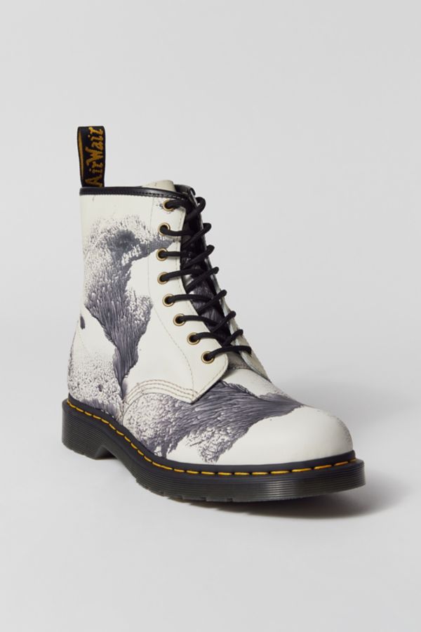 Slide View: 2: Dr. Martens 1460 Tate Decal Boot