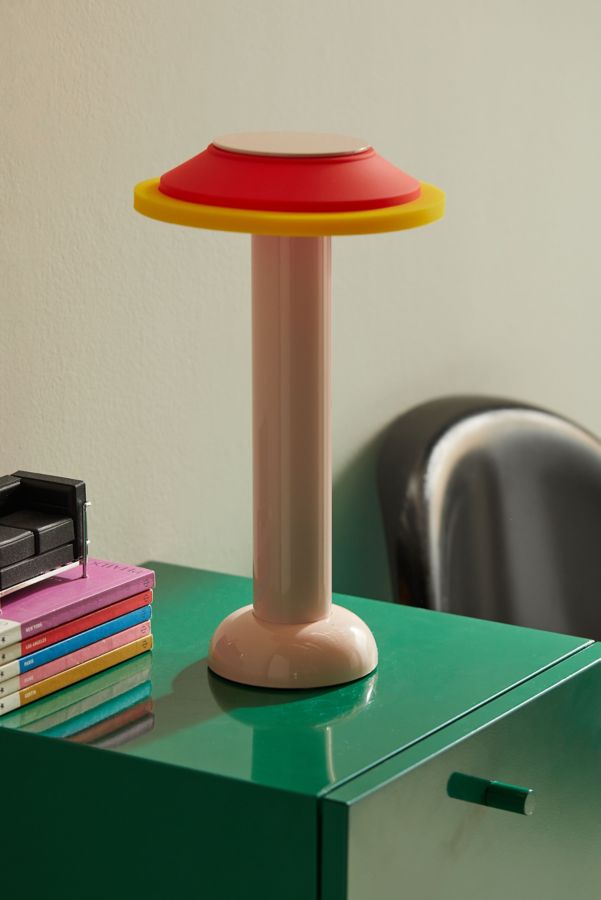 Slide View: 2: MoMA George Sowden PL2 Portable Table Lamp