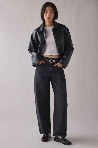 BDG Logan Buckle Baggy Barrel Jean