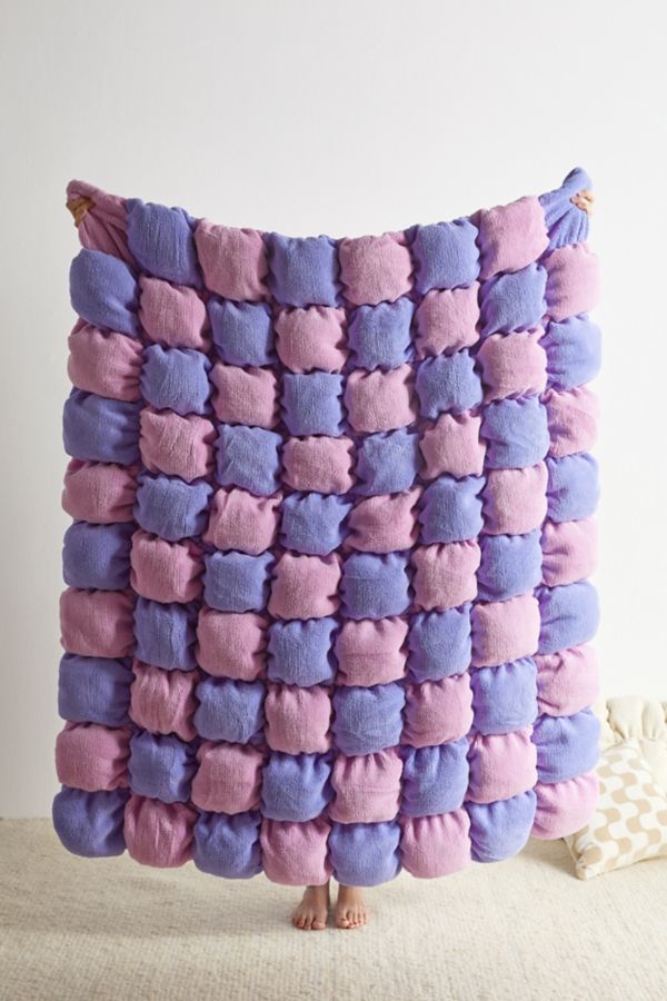 Slide View: 2: Marshmallow Cloud Fleece Throw Blanket