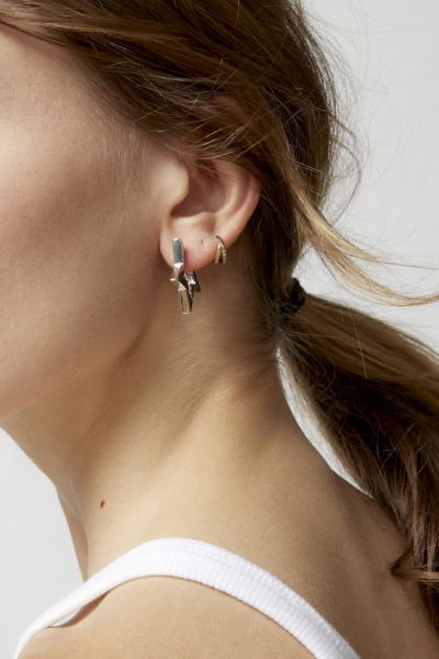 Star Hoop Earring