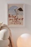 Thumbnail View 1: PSTR Studio Sissan Relax & Ignore Frameless Art Print