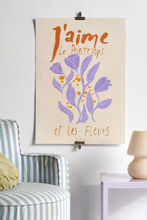 Slide View: 1: PSTR Studio Sissan J'aime Frameless Art Print