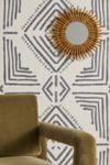 Thumbnail View 1: Schatzi Brown Nora Tile Cream And Black Removable Wallpaper