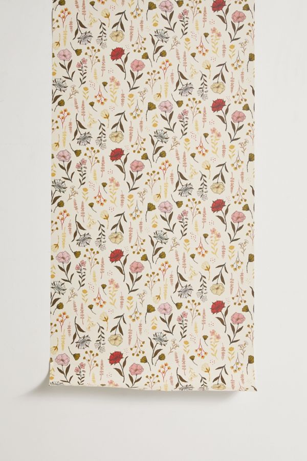 Slide View: 2: Avenie Cottage Garden IV Removable Wallpaper