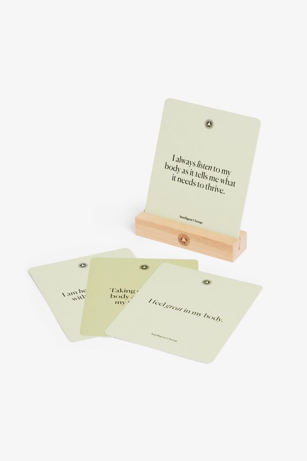 Slide View: 2: Mindful Affirmations Card Deck by Intelligent Change