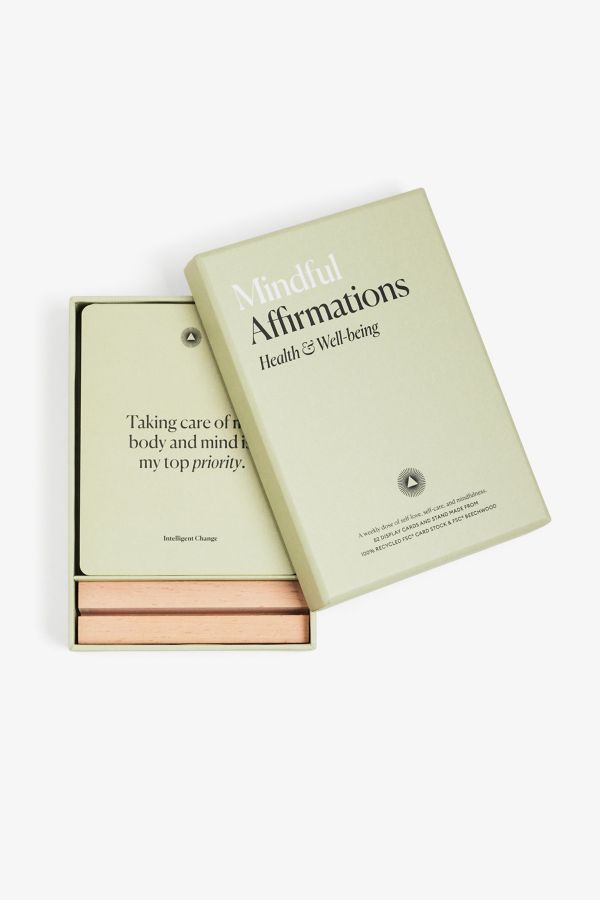 Slide View: 4: Mindful Affirmations Card Deck by Intelligent Change