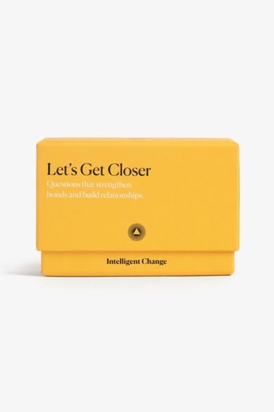 Let's Get Closer Card Game by Intelligent Change