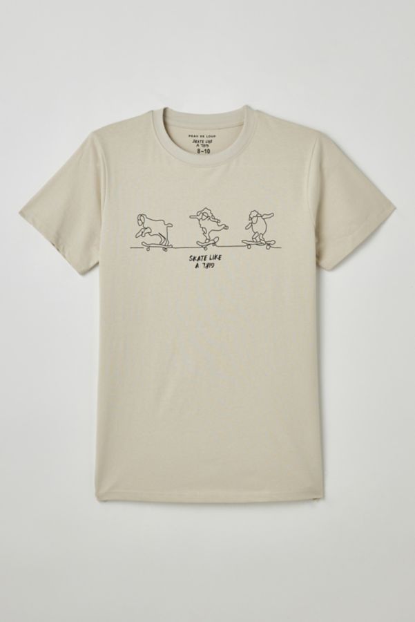 Slide View: 1: Peau De Loup X Skate Like A Girl UO Exclusive Breaking Binaries Tee