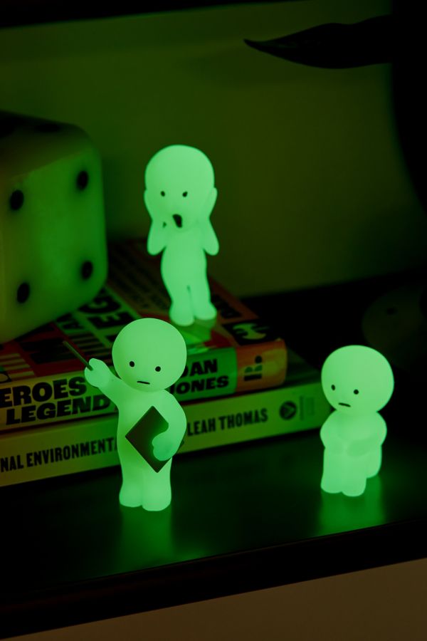 Slide View: 3: Smiski® Glow-In-The-Dark Blind Box Figure