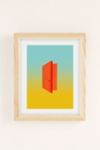 Thumbnail View 1: Emily Lynn Perelman Door In Gradient Art Print