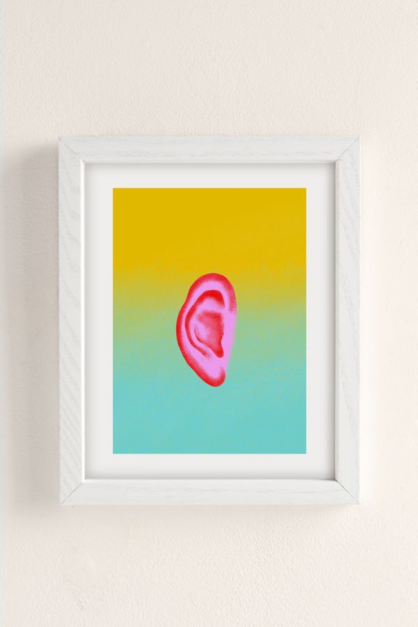 Slide View: 2: Emily Lynn Perelman Floating Ear Art Print