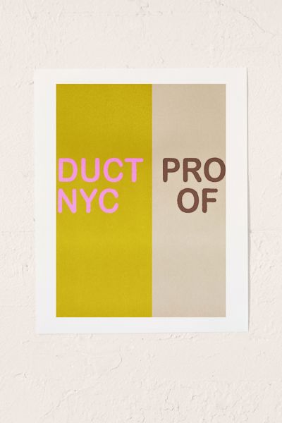 Chromoeye Product Of NYC Art Print