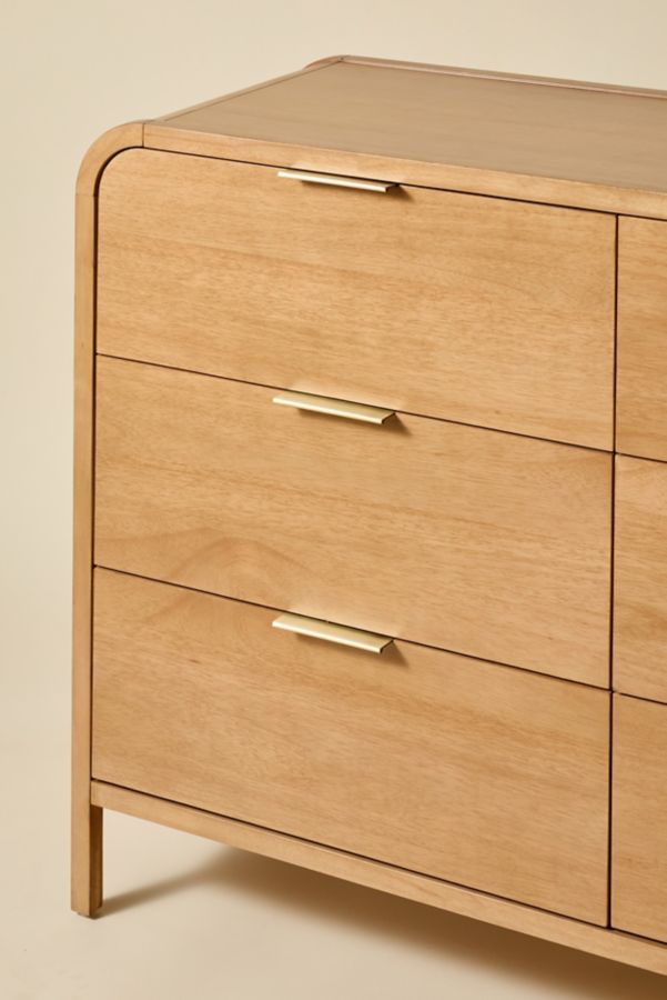 Slide View: 3: Kane 6-Drawer Wood Dresser