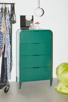 Slide View: 1: Kane Tall 4-Drawer Dresser