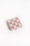 Thumbnail View 2: Subtle Art Studios Glass Tile Checkered Cube