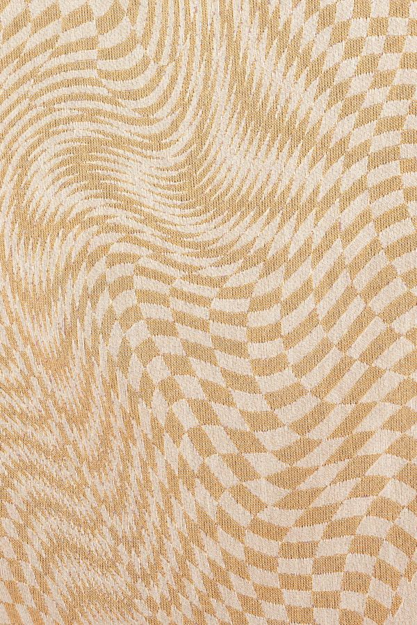 Slide View: 3: Clr Shop Melted Butterscotch Woven Throw Blanket