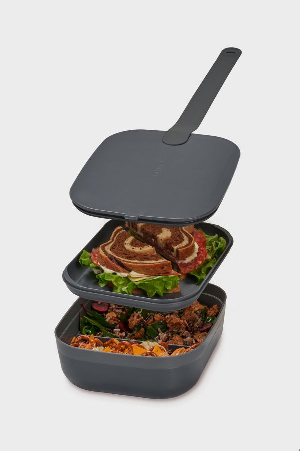 Slide View: 2: W&P Porter Lunch Box and Utensil Set