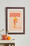 Thumbnail View 1: Art By Emily The Aperol Spritz Art Print