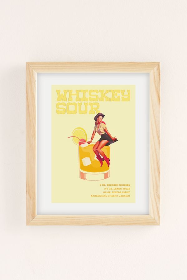 Slide View: 2: Art By Emily The Whiskey Sour Art Print