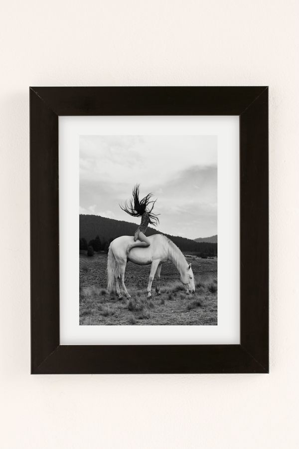 Slide View: 2: Reproduction artistique Wild Horse Girl Dagmar Pels