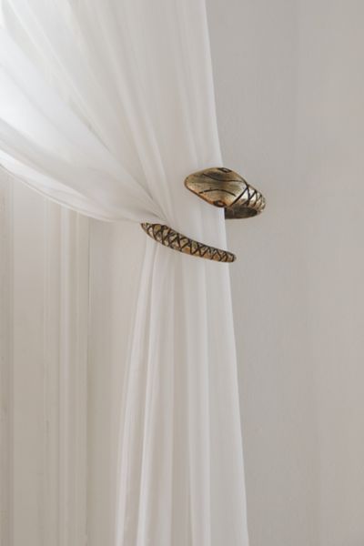 Snake Curtain Tie-Back