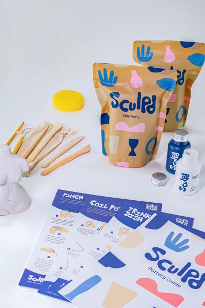 Sculpd Home Pottery Kit