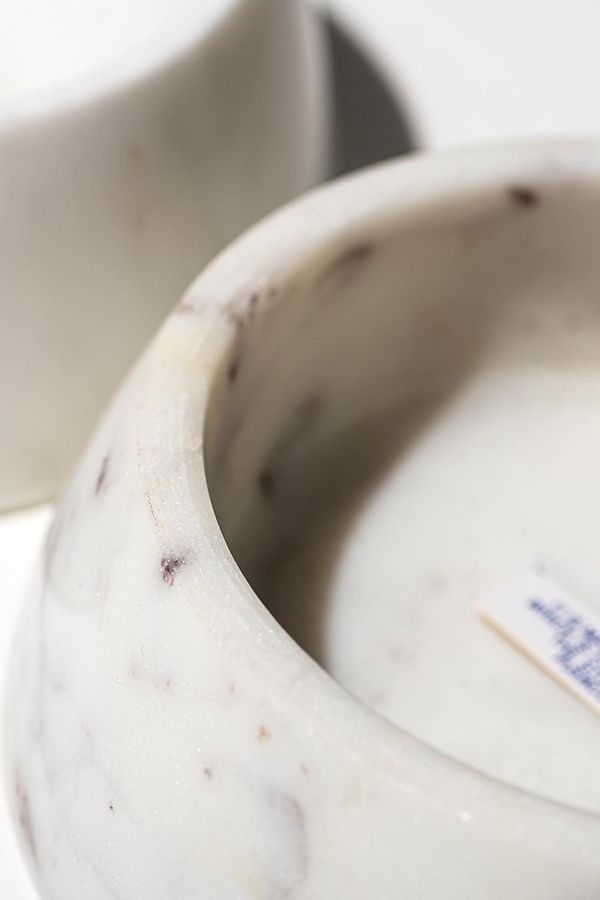 Slide View: 3: Puebco Marble Pet Bowl