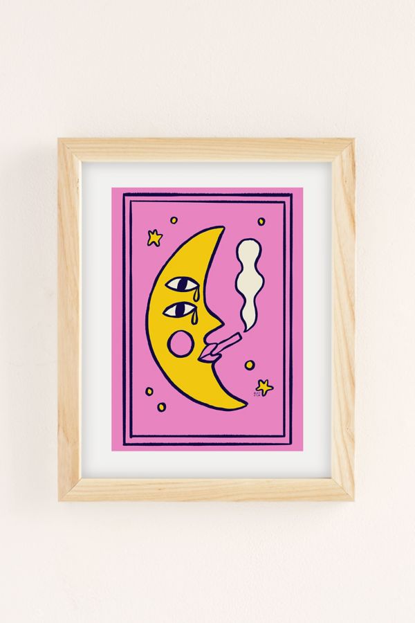 Slide View: 2: Aley Wild Moon-itude Art Print