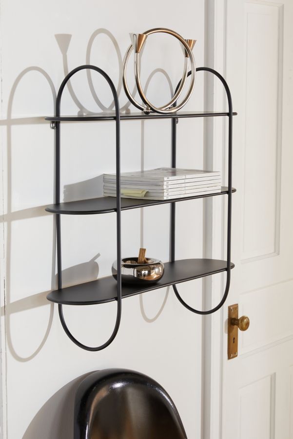 Slide View: 1: Drew Wall Multi-Shelf