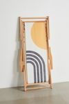 Thumbnail View 5: MoonlightPrint Deny Mid-Century Modern Sun & Rainbow Outdoor Folding Chair