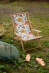 Thumbnail View 1: Essentially Nomadic Deny Psychedelic Mushrooms & Florals Outdoor Folding Chair