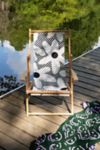 Thumbnail View 1: Kierkegaard Design Studio Deny Daisy Time Retro Floral Checks Outdoor Folding Chair