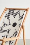 Thumbnail View 4: Kierkegaard Design Studio Deny Daisy Time Retro Floral Checks Outdoor Folding Chair