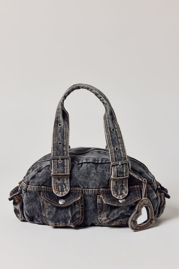 Slide View: 1: Sac à Bandoulière en Denim BDG