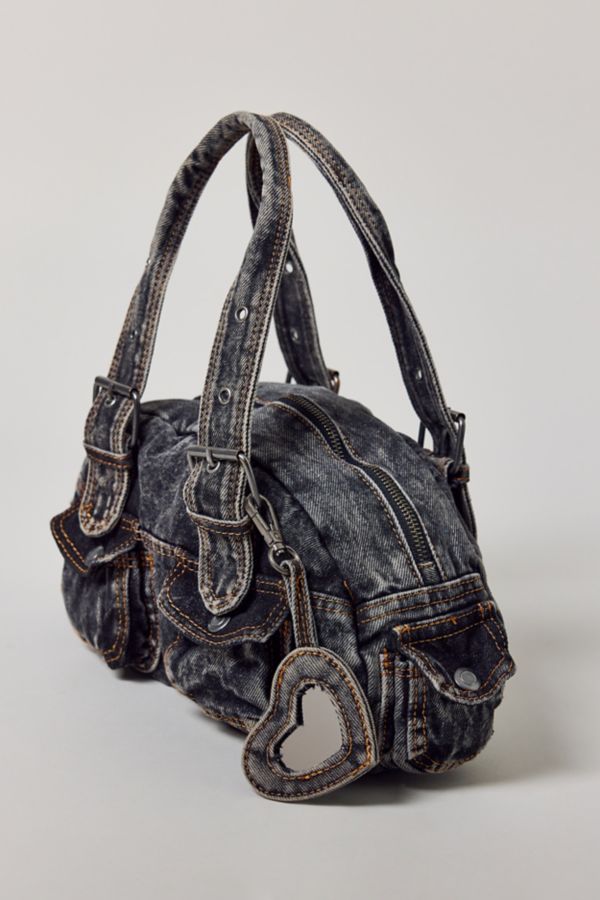 Slide View: 2: Sac à Bandoulière en Denim BDG