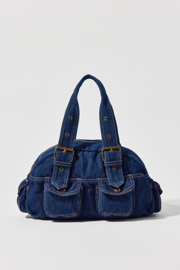 Slide View: 2: Sac à Bandoulière en Denim BDG