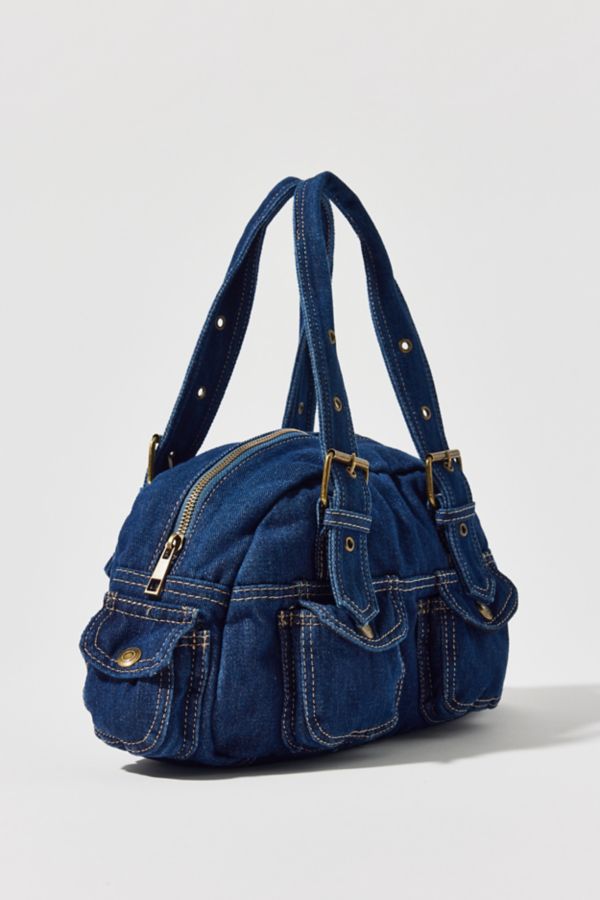 Slide View: 3: Sac à Bandoulière en Denim BDG