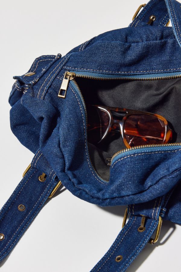 Slide View: 5: Sac à Bandoulière en Denim BDG