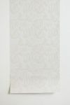 Thumbnail View 2: Iveta Abolina Chunky Squiggle Cream Linen Removable Wallpaper