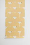 Thumbnail View 2: Lyman Creative Co Martini With Olives On Yellow Removable Wallpaper