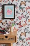 Thumbnail View 1: Ninola Design Butterfly Wings Countryside Removable Wallpaper